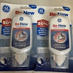2X Ge Re-new Kitchen & Bath Specialty Silicone Sealant White Caulk (2 Pck). Fixed Price $18.00.