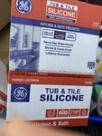 Ge Tub & Tile Silicone Sealant, Clear, 10.1-OZ. Quantity 12. Fixed Price $45.00.