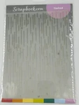 Scrapbook.com Dashed Stencil Vertical Lines Paper Craft Made Usa. Fixed Price $16.79.