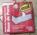 M-d Building Products 73897 4-INCH By 60-FEET Dry Back Vinyl Wall Base, White. Fixed Price $69.99.