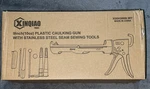 Xinqiao 9INCH(10Z) Plastic Caulking Gun With Stainless Steel Seam Sewing Tools. Fixed Price $24.99.