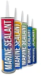 Marine Sealant And Adhesive, Waterproof Grade Caulk, High 10 Oz, Clear. Fixed Price $40.94.