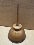 Vtg Eagle 3-1/2" Diameter Thumb Oiler Can Made Usa Copper Color 5-3/4" High. Fixed Price $11.99.