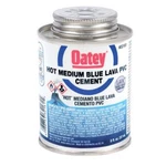 Oatey 32160, 8 Oz. Pvc Blue Lava Hot Medium Bodied Cement-up To 6" Diameter (321. Fixed Price $21.36.