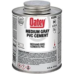 Oatey 30885 Pvc Medium Cement, Gray, 16-OUNCE, Oz. Fixed Price $25.94.
