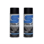 1012D Steel-it Pack 12OZ Black Stainless Polyurethane Aerosol Cans. Fixed Price $59.98.