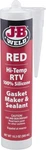 J-b Weld 31914 Red High Temperature Rtv Silicone Gasket Maker 10.3 Oz,. Fixed Price $23.43.