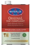 Waterlox Original Sealer Finish, 350 Voc, 1 Quart. Fixed Price $74.27.