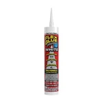 Flex Glue, 10 Oz Cartridge, White, Super Strong, Rubberized Waterproof Adhesive. Fixed Price $14.99.