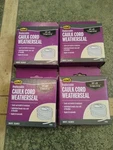 4 Pack M-d Building Products 71505 White Caulk Cord 1/8 In. X 30 Ft.. Fixed Price $19.01.