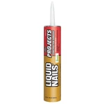 Liquid Nails LN-704 Construction ADHESIVE,10 Fl Oz,cartridge 444D81. Fixed Price $5.52.
