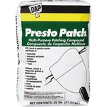 Dap Presto 25 Lb. White Patching Compound 7079858552. Fixed Price $28.65.