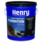 Foundation Coating 4.75 Gal. Non-fibered Black Solvent-base For Concrete Masonry. Fixed Price $74.77.