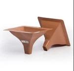2X Trex Rainescape Down Spout For Deck Drainage System - Brown. Fixed Price $60.00.