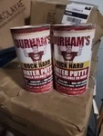 Lot Of 2 Durhams Rock Hard Water Putty Multi Purpose Repairs New 1LB. Fixed Price $20.00.