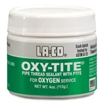 Oxytite Pipe Thread Sealant, Oz, Jar, White La-co Industries Inc 42805. Fixed Price $197.03.