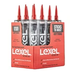 Flexible Caulk Clear 10.5 Ounce Cartridge Pack Of 12 Sashco Lexel. Fixed Price $154.99.