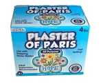 Plaster Of Paris, All Purpose Sets 20 To 30 Minutes - 4 Lbs Paint & Color. Fixed Price $11.25.