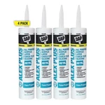 4-PACK Dap Alex Plus Acrylic Latex Caulk Silicone Interior Exterior Clear. Fixed Price $24.57.