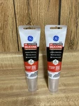 Pack Ge Supreme Waterproof Silicone Sealant 2.8 Fl Oz Tube White New. Fixed Price $17.95.