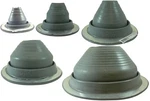 Dektite Pipe Flashing Boot: Round Gray Epdm (jack) Sizes #0 To #9. Fixed Price $24.95.