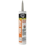 Dap Fire Stop 18806 Silicone Sealant, Limestone Gray, 40 110 Deg F, 10.1 Oz. Fixed Price $22.61.