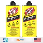 Goof Off Pro Strength Remover 6OZ 2-PK Adhesive Glue Paint Tar Asphalt Cleaner. Fixed Price $12.97.