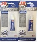 2X J-b Weld 24206 Perma-lock Medium Strength Thread Locker .20OZ (6ML)(2J) Sale. Fixed Price $10.50.