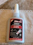 Vibra-tite 140 Permanent High Strength Anaerobic Threadlocker, 50ML. Exp 10/25. Fixed Price $21.99.