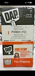 Dap 18806 Limestone Gray Fire Stop Silicone Sealant 10.1 Oz. (pack Of 12). Fixed Price $75.00.