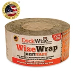 Deckwise Joist Tape Wisewrap Self Adhesive Flashing - 3" X 75' Roll. Fixed Price $46.39.