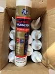 (12) Ge Max Sheild Ultra Kitchen And Bath Sealer 10.1 Oz White. Fixed Price $49.00.