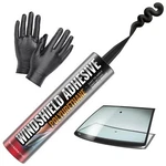 Fortivo Polyurethane Windshield Adhesive Kit Quick Curing Auto Glass Repair. Fixed Price $22.04.