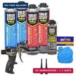 Great Stuff Pro Gaps & Cracks 24OZ, Window Door 20OZ Polyurethane Foam Sealant. Fixed Price $170.24.