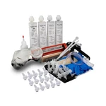 6-10' Fast Set Concrete Foundation Crack Repair Kit Hydra Stop 300 Polyuret.... Fixed Price $204.86.