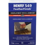 Henry 549 Featherfinish Underlayment Patch & Skimcoat, 7 Lb. 12163 Pack Of Ww. Fixed Price $97.08.