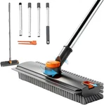 Long Handle Scrub Brush Squeegee 3-IN-1 Floor Tile Concrete Deck Cleaner. Fixed Price $23.31.