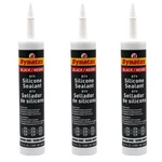 Dynatex Industrial Silicone 10.1OZ Caulk Tube Flexible Watertight (3-PACK). Fixed Price $38.96.