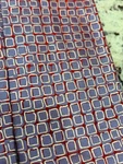 Christian Lacroix 100% Silk Men's Tie Purple Red White Geometric Pattern Woven. Fixed Price $15.99.