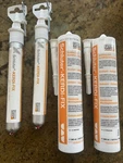 Kerdi Fix Lot Of 2, Sealing And Bonding Compound 100ML Grey Or 290ML White New. Fixed Price $55.00.