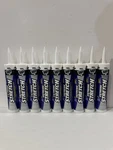 9 Pack Dap Extreme Stretch 10.1 Oz. White Premium Crackproof Elastomeric Sealant. Fixed Price $58.49.