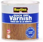 Quick Dry Varnish, Satin Clear, 250 Ml. Fixed Price $24.94.
