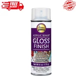 Aleenes Gloss Finish Clear Acrylic Sealer Spray 6 Oz Waterproof Protective. Fixed Price $11.83.