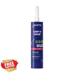 Bostik Grip Grab Adhesive Glue 9.5OZ Instant Heavy Duty Cartridge. Fixed Price $27.99.