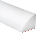 Duzzy 59 Flexible Quarter Round Molding, Silicone Rubber Inch, White. Fixed Price $18.99.