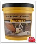 Quikrete 20 Lb. Gray Anchoring Cement Quick-setting Sets 10-30 Minut. Fixed Price $34.31.