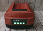 Hilti B22 4.0AH Lithium-ion Battery 21.6 V Tested (pre-owned). Fixed Price $29.99.