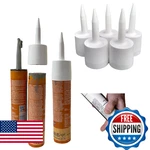 Tubeanew Caulk Saver Repair Reuse Dried Clogged 1 Pack 5 Pieces. Fixed Price $18.52.