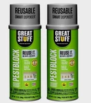 2 Great Stuff Pestblock Smart Dispenser Gray Polyurethane Insulating Sealant. Fixed Price $31.34.
