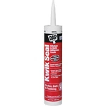 Dap Kwik Seal 10.1 Oz. White Kitchen & Bath Adhesive Caulk 7079818032. Fixed Price $12.00.